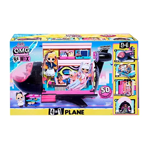 Poupée LOL OMG Avion Remix