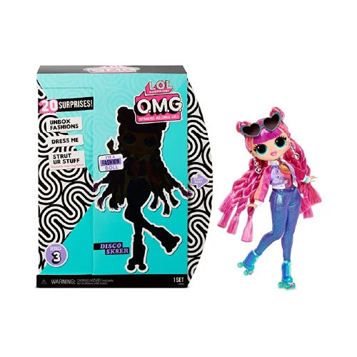 Poupée LOL OMG Série 3 Disco Sk8er