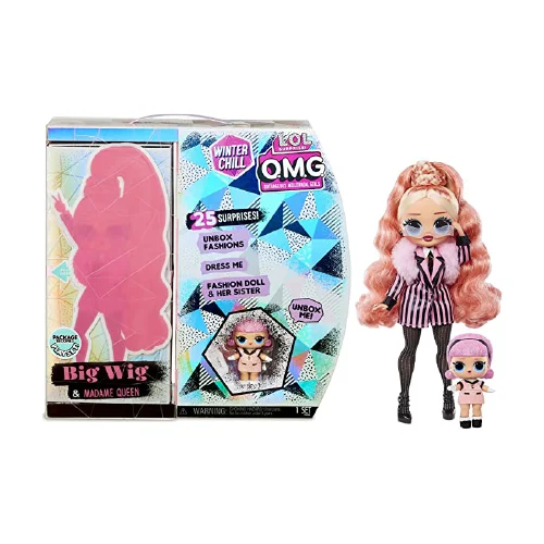 Poupée LOL OMG Winter Chill Big Wig et Madame Queen