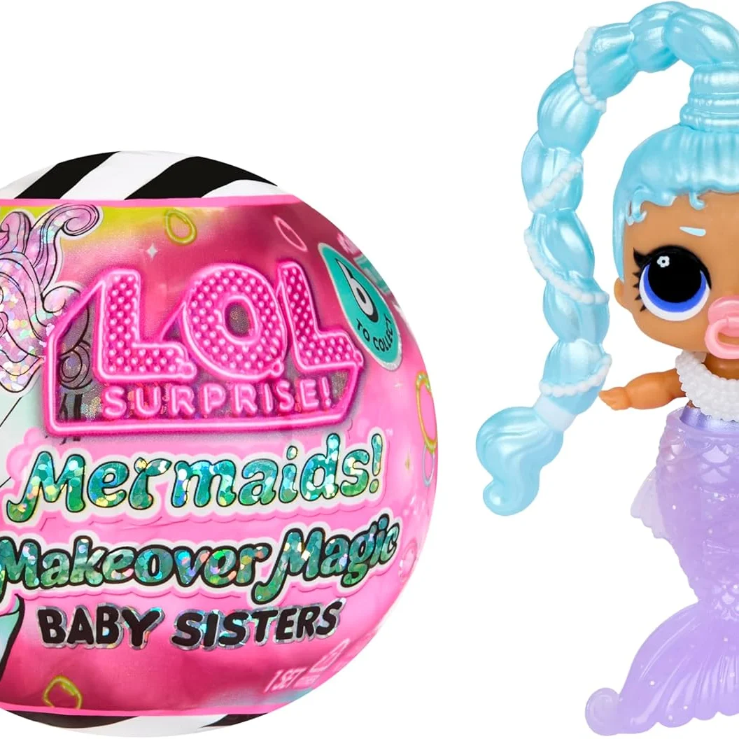 Poupee LOL Mermaids Makeover Magic Baby Sisters
