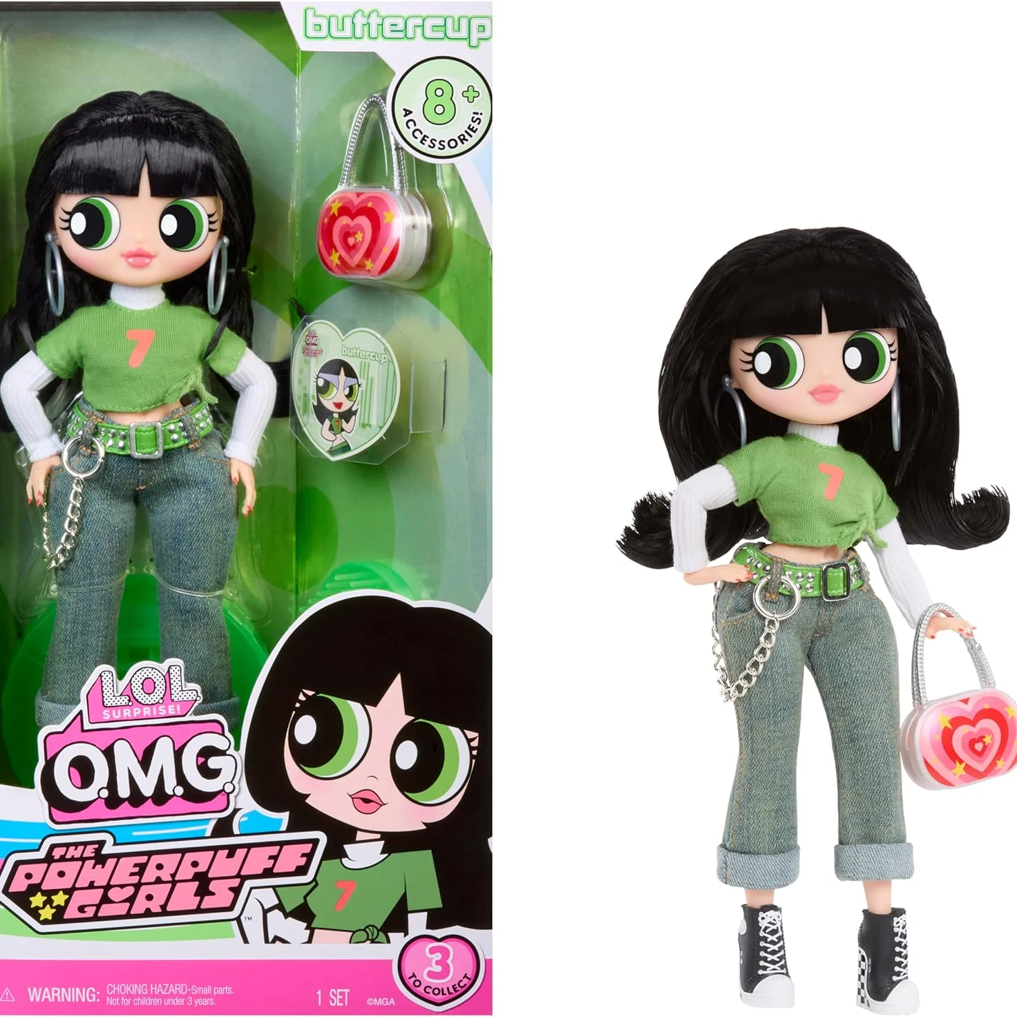 Poupee LOL OMG The Powerpuff Girls Buttercup