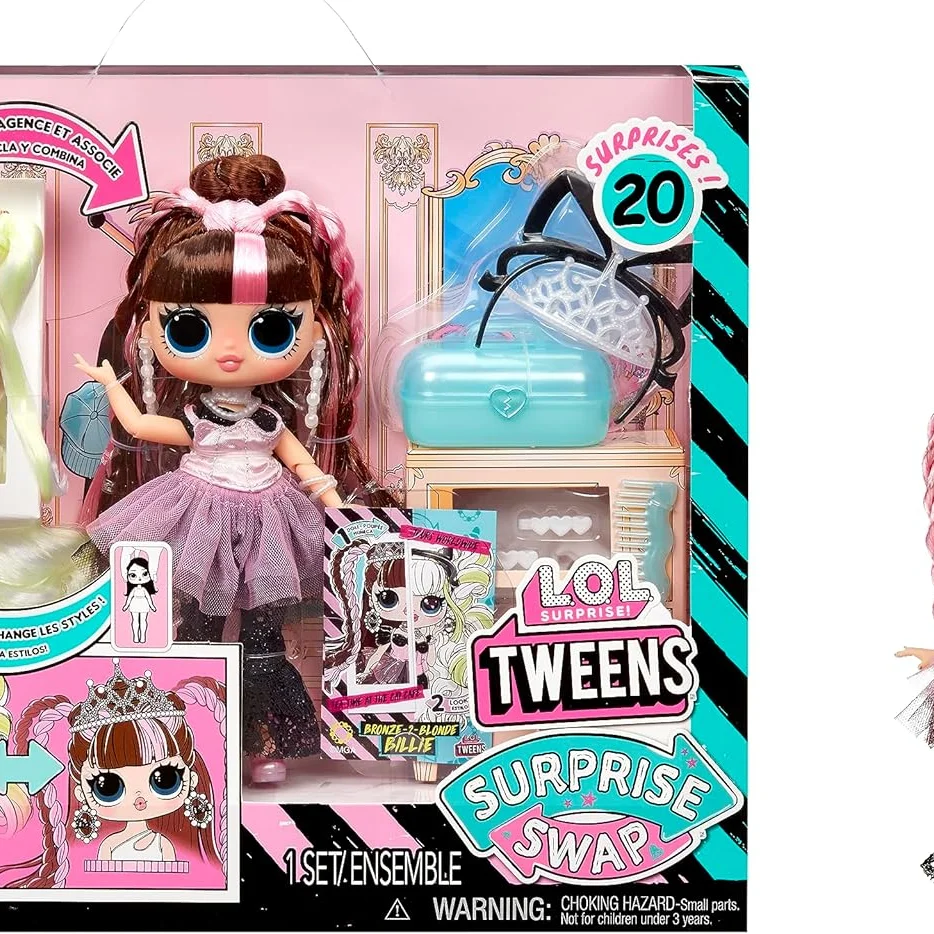 Poupee LOL Tweens Surprise Swap Bronze-2-Blonde